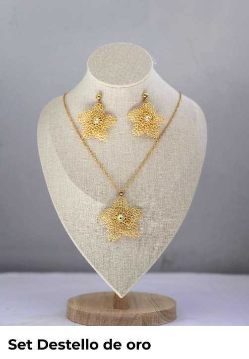 Set destello de oro