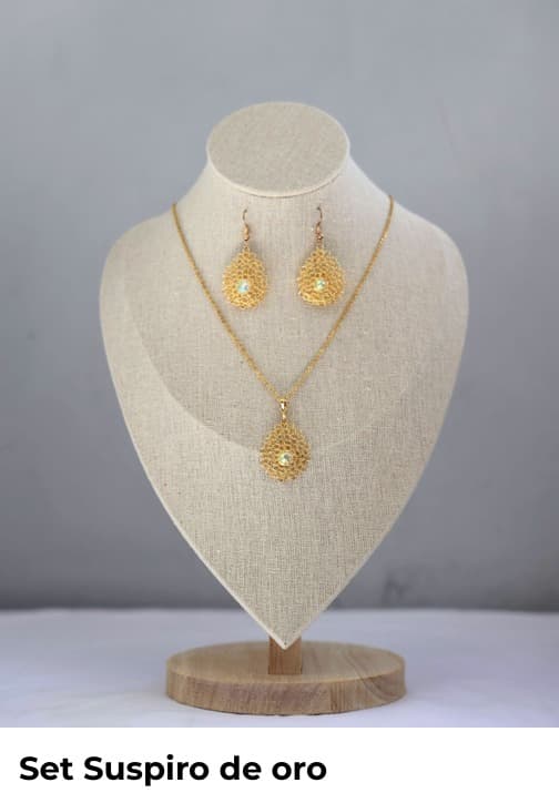 Set suspiro de oro