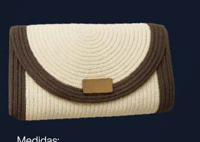 Bolso de mano — modelo sobre