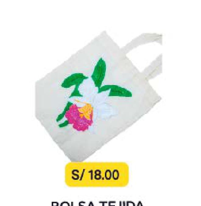 Bolsa tejida